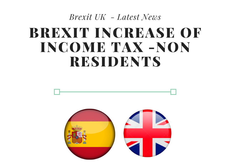 HOW BREXIT HAS AFFECTED TO SPANISH INCOME TAX ON SPANISH PROPERTIES